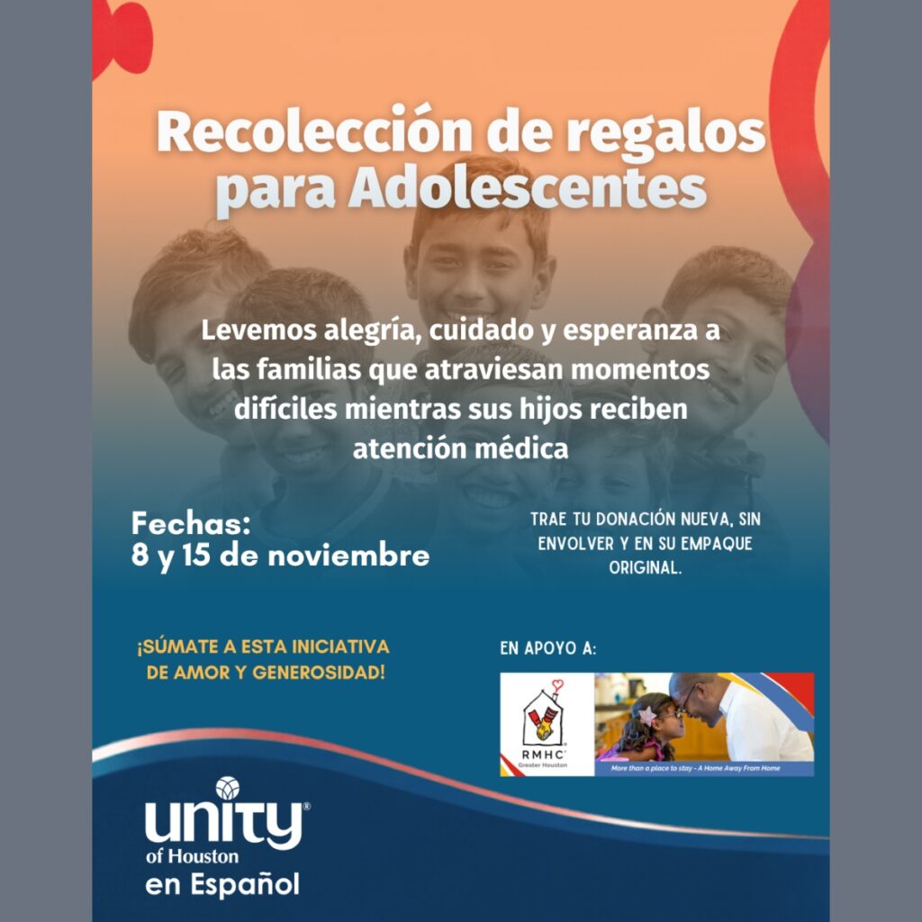 Recolección de regalos para adolescentes