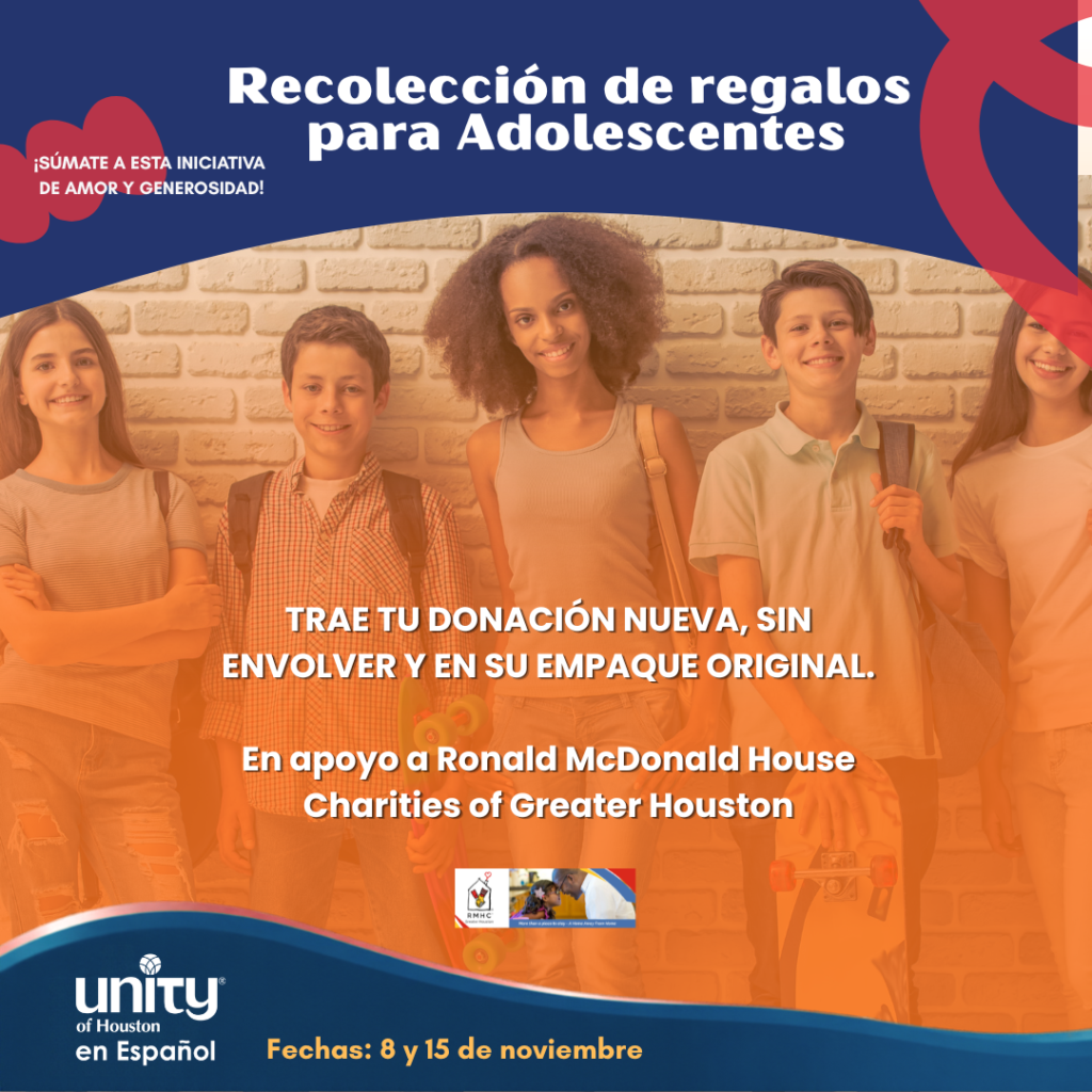 Recolección de regalos para adolescentes